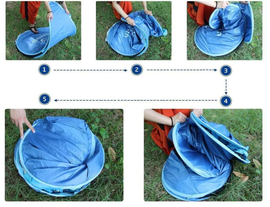 Anti-UV Summer Babies Beach Tent
