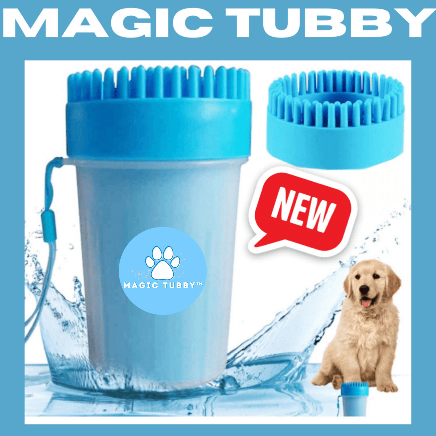 Magic Tubby™ - The N.1 paw cleaner
